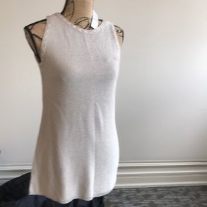 NWT gorgeous knit top w delicate detail at neck